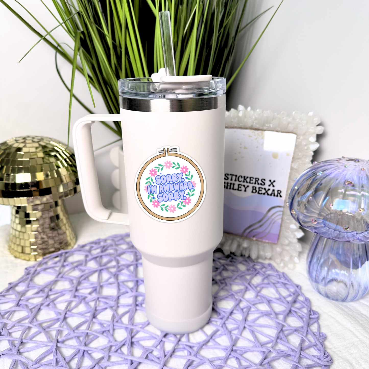 "The Cat Did It" Vinyl Sticker