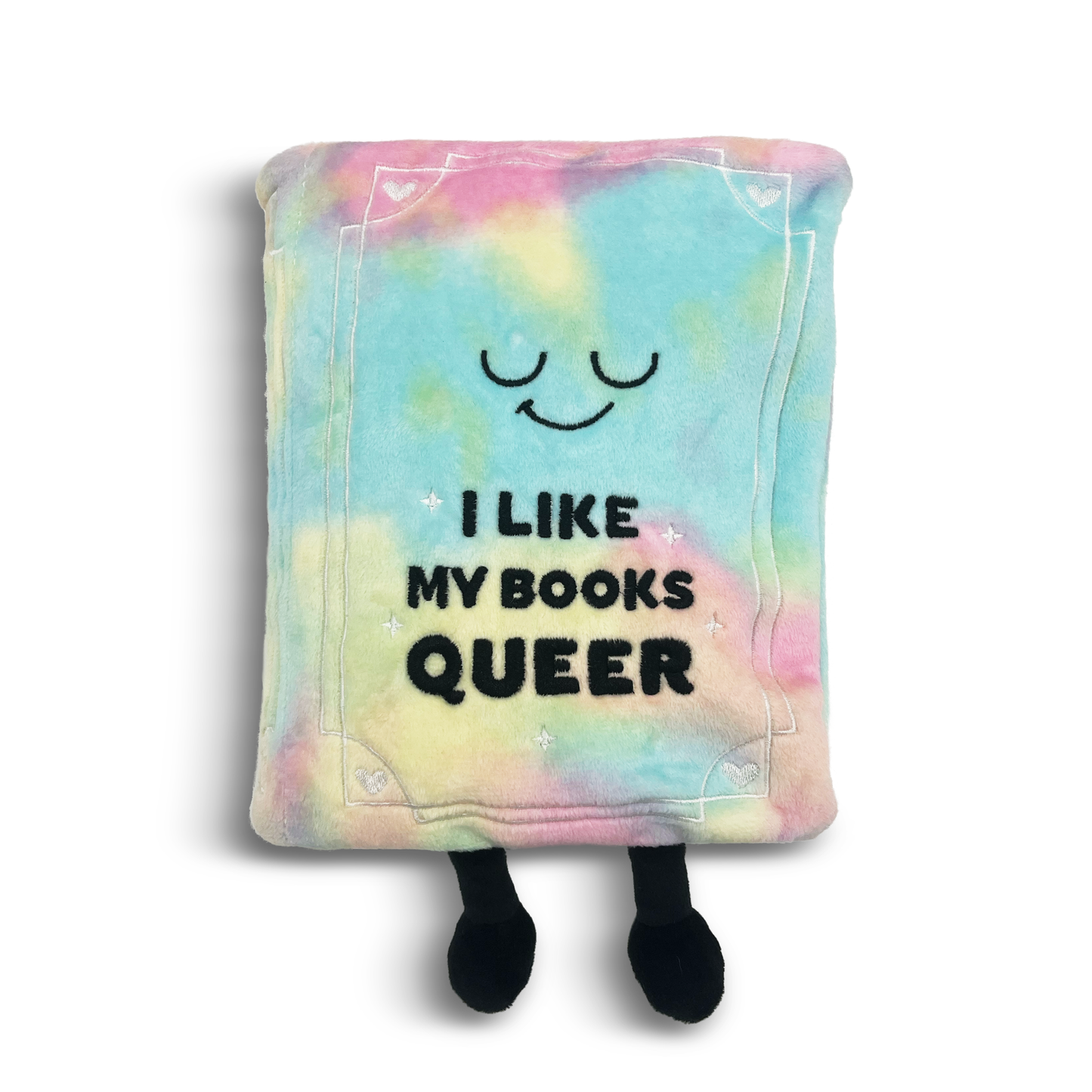 Book Plush "I Like My Books Queer" Toy