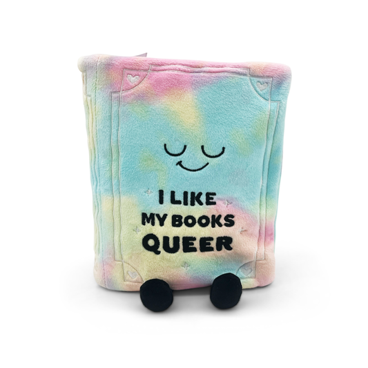 Book Plush "I Like My Books Queer" Toy