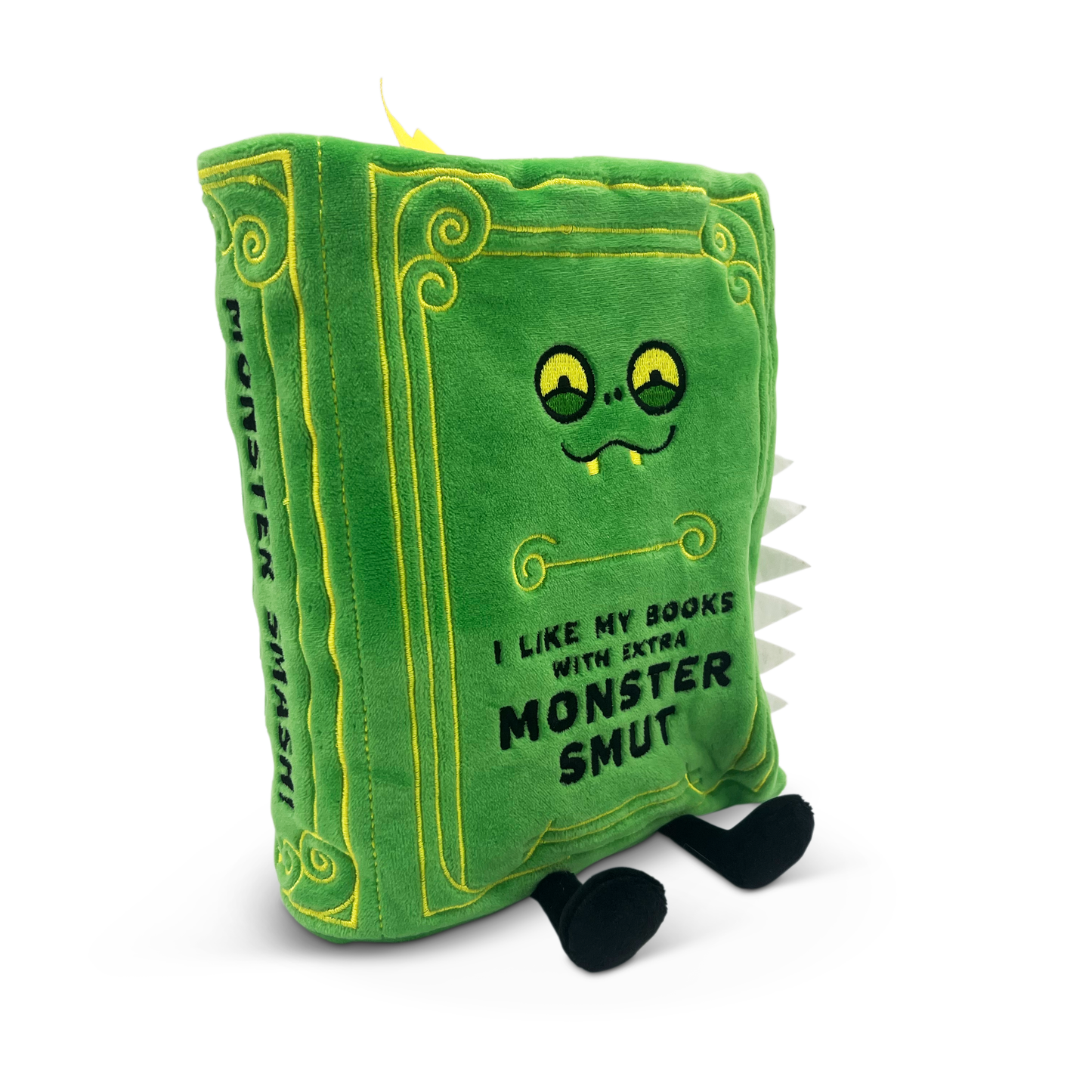 Book Plush "I Like My Books With Extra Monster Smut" Toy