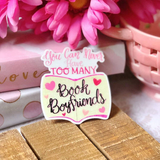 Book Boyfriends Vinyl Decal Sticker