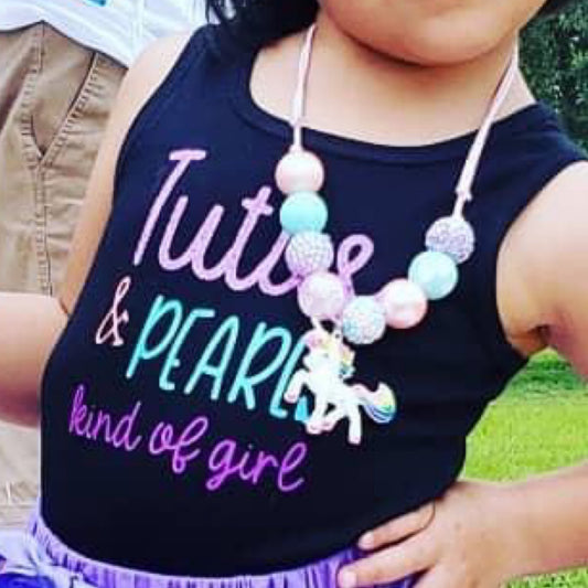 Tutu's and Pearls Kind Of Girl Shirt